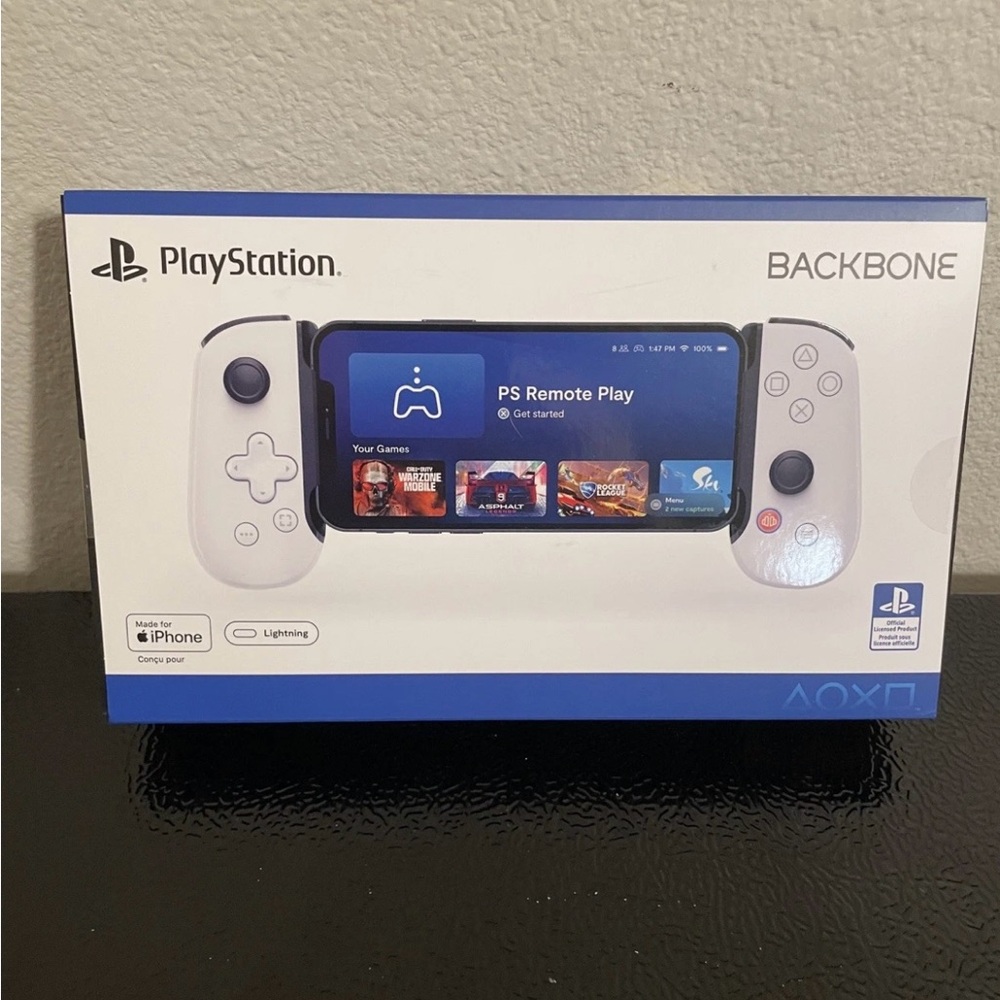 Sony Backbone Mobile Controller for iPhone - White